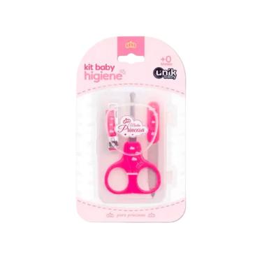 Imagem de Kit Tesoura Lixa e Cortador de Unha Princesa - Unik