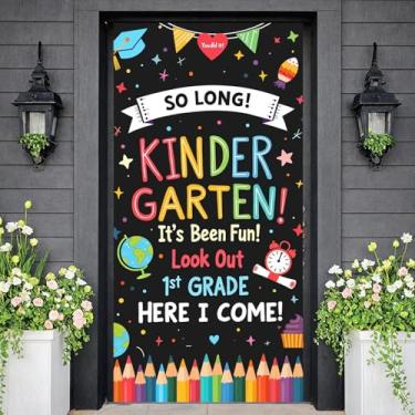 Imagem de Jardim de infância graduação pré-escola realização jardim de infância pré-escola formatura sucesso sucesso Kinder celebração banner decorações estrelas para evento de sala de aula