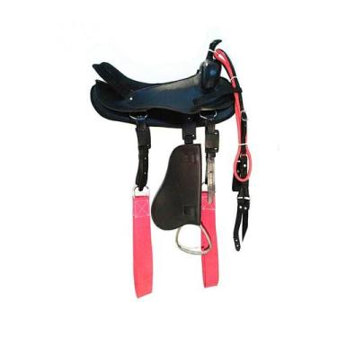 Imagem de Sela americana completa preta 15"