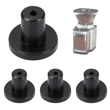 Imagem de Amortecedor de pés de borracha para moedor de café Cuisinart Burr DBM-8P1, pés de substituição antiderrapantes para máquina de moedor de café expresso Cuisinart, amortecedores de base de pressão