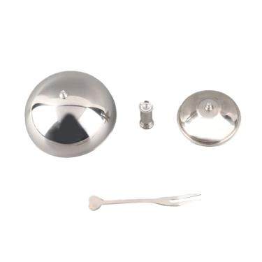 Imagem de Serounder Copo de Sorvete de Aço Inoxidável 304 Tigela Com Pés Resistente à Ferrugem para Pudim e Sorvete, Fácil de Limpar Com Design Seguro para Máquina de Lavar Louça 5,11-6,35 Onças (Tamanho