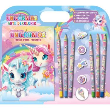 Imagem de Livro - Unicórnios Arte de Colorir
