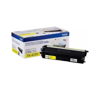 Imagem de Toner Brother Tn-419y Amarelo Tn419y Hl-l8360cdw Mfc-l8610cdw Mfc-l8900cdw Mfc-l9570cdw Original 9k