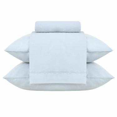 Imagem de Jogo de Cama Buddemeyer Classic 200 Fios Queen Azul