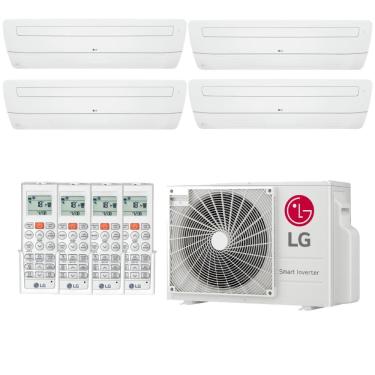 Imagem de Ar Condicionado Multi Split Cassete 1 Via 48000 BTUs Inverter LG (4x18000) Quente/Frio Z5UW48GFB1.AWGZBR4 - 220V