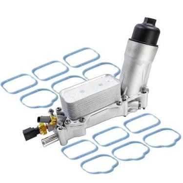 Imagem de Enfriador de Aceite del Motor y Carcasa de Filtro de Aceite de Alumini