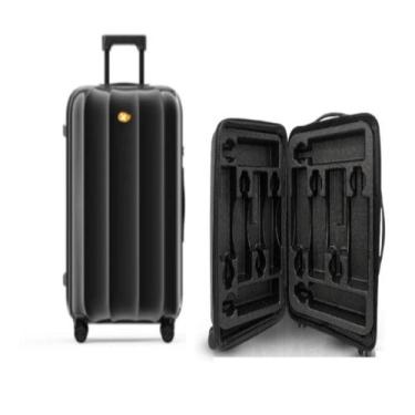 Imagem de Mala de Viagem para 12 Garrafas de Vinho  Winebag com Colmeia de Espum