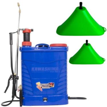 Imagem de Kit Pulverizador 2 em 1 Kawashima + 2 Cone Direcionador 345 Mm e 210 M