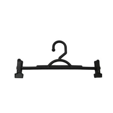 Imagem de Cabide Prendedor Kit 10 Unidades Preto Adulto Com Presilha Preto - GEN