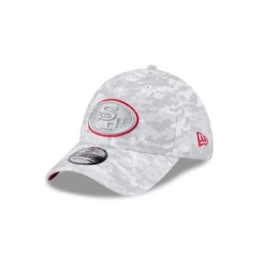 Imagem de BONE NEW ERA 39THIRTY SAN FRANCISCO 49ERS NFL SALUTE SERVICE 2025 MILITAR-Masculino