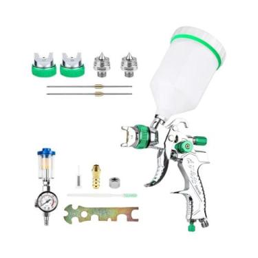 Imagem de Kit De Pistola De Pulverização De Baixa Pressão E Alto Volume Com Bico