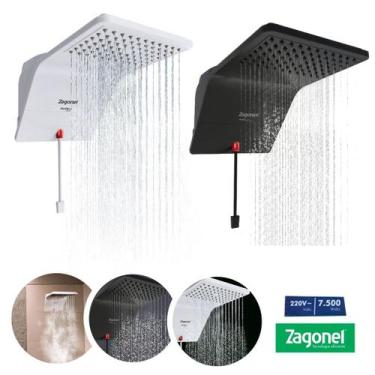 Imagem de Ducha Zagonel Ducali Eletronica Branca 7500w 220v