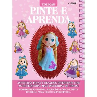 Imagem de Coleção Pinte e Aprenda Bonequinhas - Fofuchas Encantadas