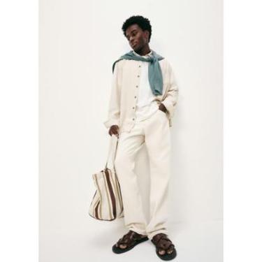 Imagem de Calça Masculina Reta Em Sarja-Masculino