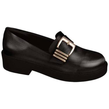 Imagem de Sapato Bebecê Oxford - Feminino - Preto, 37
