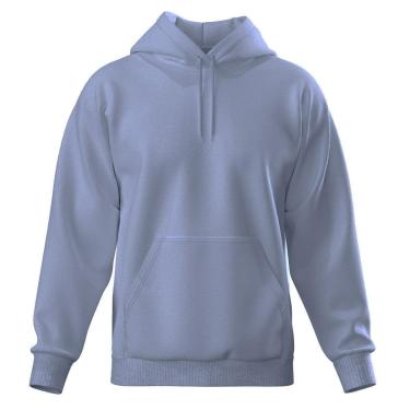 Imagem de Blusa de Frio Moletom Canguru Com Capuz Masculino Liso Casual-Masculino