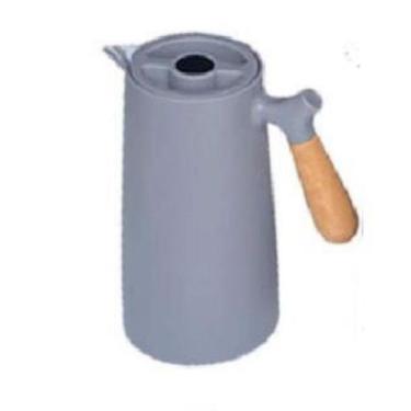 Imagem de Garrafa Térmica de Café 1000ml Plástico Cabo de Madeira e Termômetro D