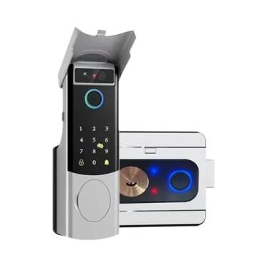 Imagem de Fechadura Inteligente À Prova d'Água Com Reconhecimento Facial, Wi-Fi 