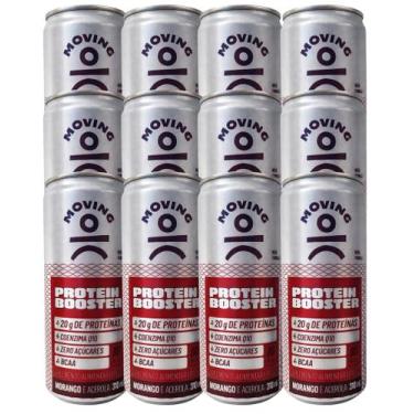 Imagem de Suplemento Moving Whey Protein Booster 20g Zero Açúcares Lactose Lata 
