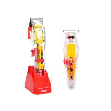 Imagem de Maquina de Cortar Cabelo Profissional Wmark NG 108 Pro + Acabamento 20