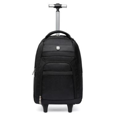 Imagem de Mochila de Rodinha Executiva Notebook Impermeável Reforçada Trabalho Grande 36 Litros-Unissex