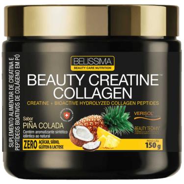 Imagem de Creatina Beauty Creatine Colageno 150g Belissima Pina Colada