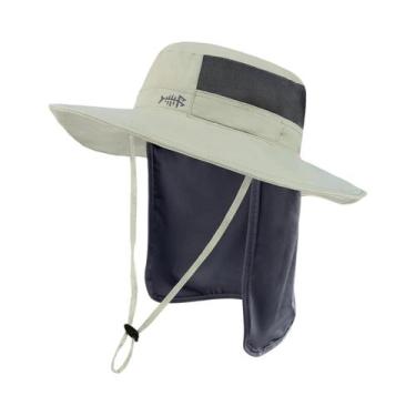 Imagem de Chapéu de Balde Tático para Pesca - Ajustável, Aba Larga, à Prova d'Ág