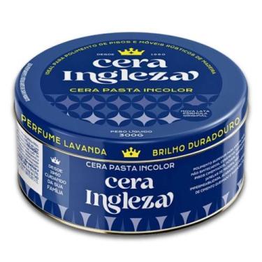 Imagem de Cera Pasta 300g Ingleza Incolor Brilho Aplicável em Madeira