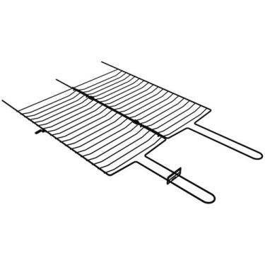 Imagem de Grelha Tramontina Churrasco Black em Aço Carbono Nitrocarbonetado - 26