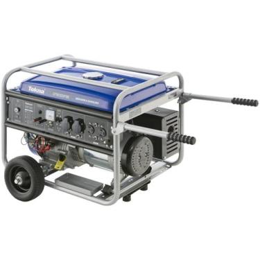 Imagem de Gerador à Gasolina 7,2Kva 7200W 115/230V 60Hz Mono 4T Partida Elétrica
