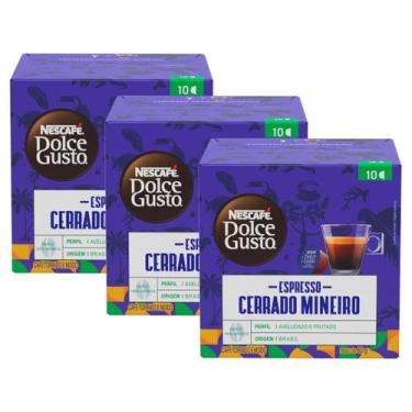Imagem de 3x Capsula de Café Dolce Gusto Cerrado Mineiro 10 unidades - - Nescafé