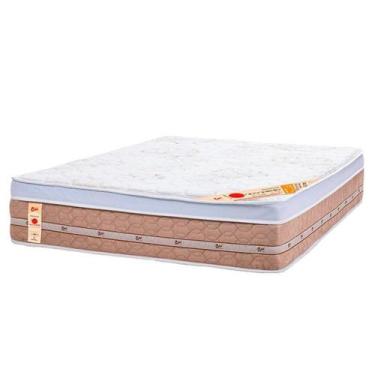 Imagem de Colchão Molas Bonnel King Premium Niponpedic One Face Bege Colchões Ca