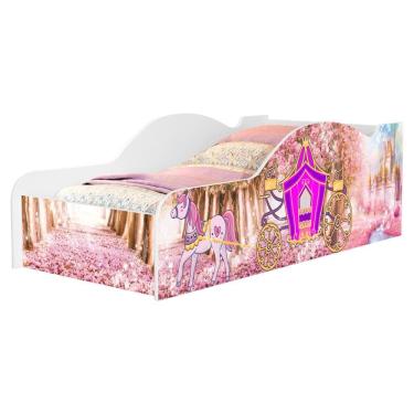 Imagem de Cama Carro Solteiro MDF 197X92 cm 1155 Decmade