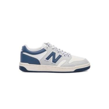 Imagem de Tênis New Balance 480 Low Marinho/Branco, 40