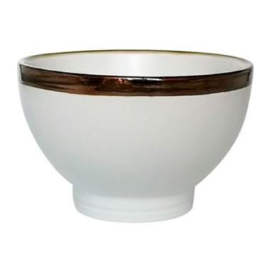 Imagem de Bowl Vernissage porcelana branco 580ml 13x8cm -L Hermitage - L'Hermita