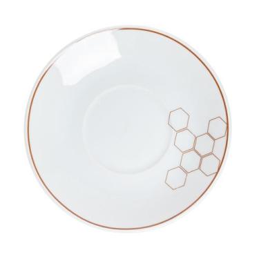 Imagem de Xicara e pires Cafe Abelha Porcelana 80ml -L Hermitage - L'Hermitage, 
