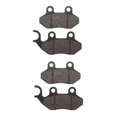 Imagem de Kit Pastilha Freio Dianteira + Traseira Dafra Citycom 300i - AUTHO MIX