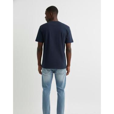 Imagem de Camiseta Manga Curta Masculina Silkada Aéropostale, Azul marinho, M