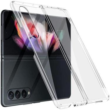 Imagem de Capa Capinha Acrílica Fina Clear Ou Fosca Galaxy Z Fold 3 5G - Danet, 