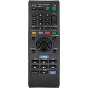 Imagem de Controle Remoto Compatível com Sony BluRay BDPS490 BDPS190 e Pilhas - 