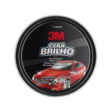 Imagem de Cera Automotiva Pasta 3m Brilho Limpadora de Alta Performance 200g