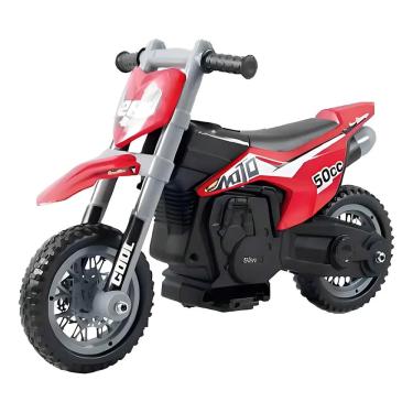 Imagem de Mini Moto Cross Infantil Elétrica 6V Vermelha Importway Bw233vm