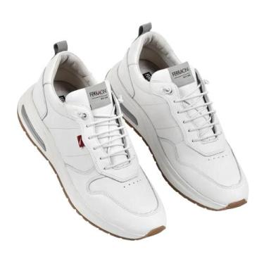 Imagem de Sapatenis ferracini gold ref 9579-572 masculino, Branco, 40