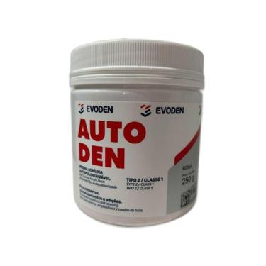 Imagem de Resina Acrílica Autopolimerizável Autoden Rosa 250g - Evoden