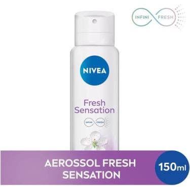 Imagem de Desodorante Antitranspirante Aerosol Nivea Fresh Sensation Feminino 72