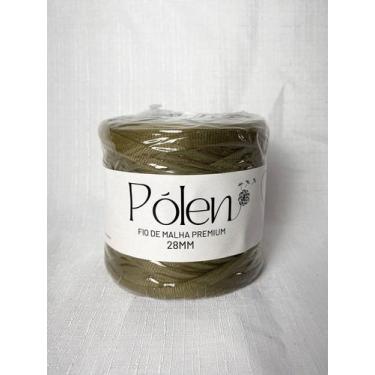 Imagem de Fio de Malha Pólen - 28mm Cor:Verde Musgo - Déa Fios, Verde Musgo
