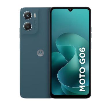 Imagem de Smartphone Motorola Moto G06 4GB 128GB Câmera 50MP Android 15 Tela 6,9 HD+ Azul Marinho