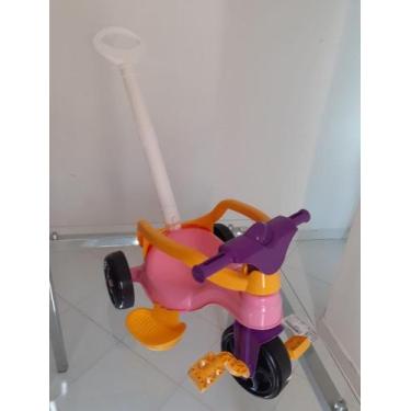 Imagem de triciclo infantil rosa - spaço total 