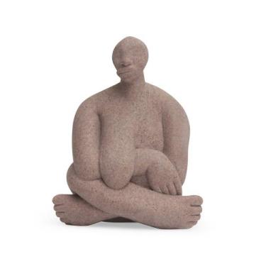 Imagem de Escultura Decorativa A Negra em Poliresina 16cm 21647 Mart