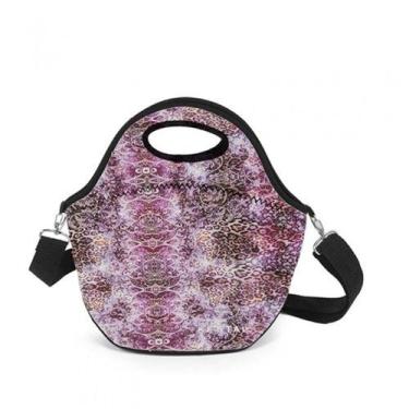 Imagem de Lancheira Térmica Anatômica de Neoprene KSN054 Kestal, Animal Pink